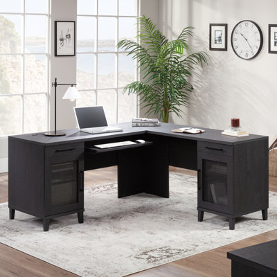 Tiffin Line L-Shaped Executive Desk -  Sauder, 433262