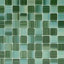 Carreau de mosaïque en verre à bord droit pour piscine 0,9 po x 0,9 po-109722896