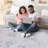 Functional Gray & Gold Practical Area Rug-1578754215