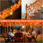 Guirlande lumineuse à feuilles d'érable - couleurs d'automne - paquet de 3, guirlande à piles de 30 pi avec 60 lumières DEL et minuterie pour un décor saisonnier intérieur et extérieur