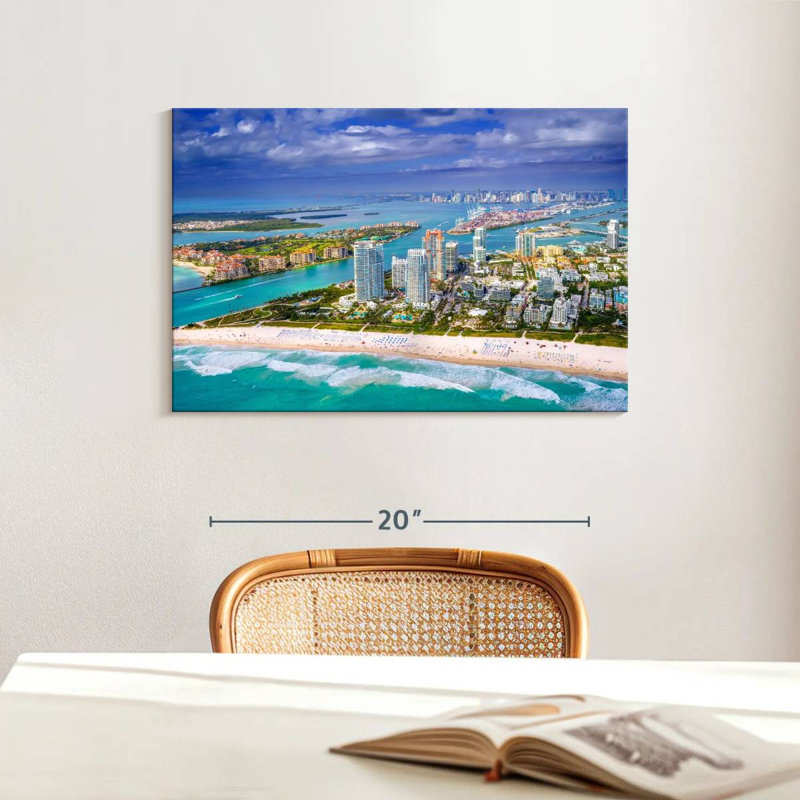 Kavia Miami South Beach II, 16" H x 24" W