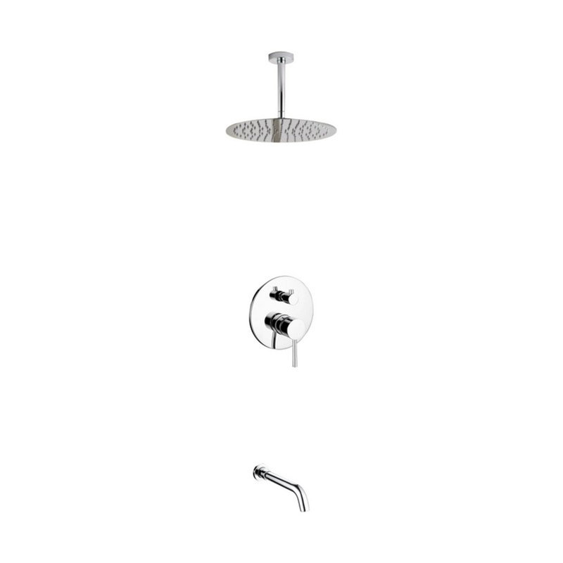 Bustillos Complete Shower System with Rough in-Valve