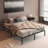 Sturdy Metal Platform Bed Frame for Peaceful Sleep and Stylish Bedroom-1656774444