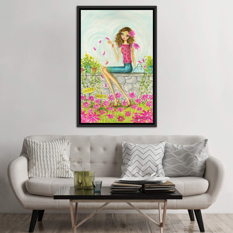 Printemps à Summerside # 4, art, H 26 po x l 18 po x P 1,5 po, Toile avec cadre en bois classique