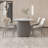Modern light luxury rectangular dining table-103397959