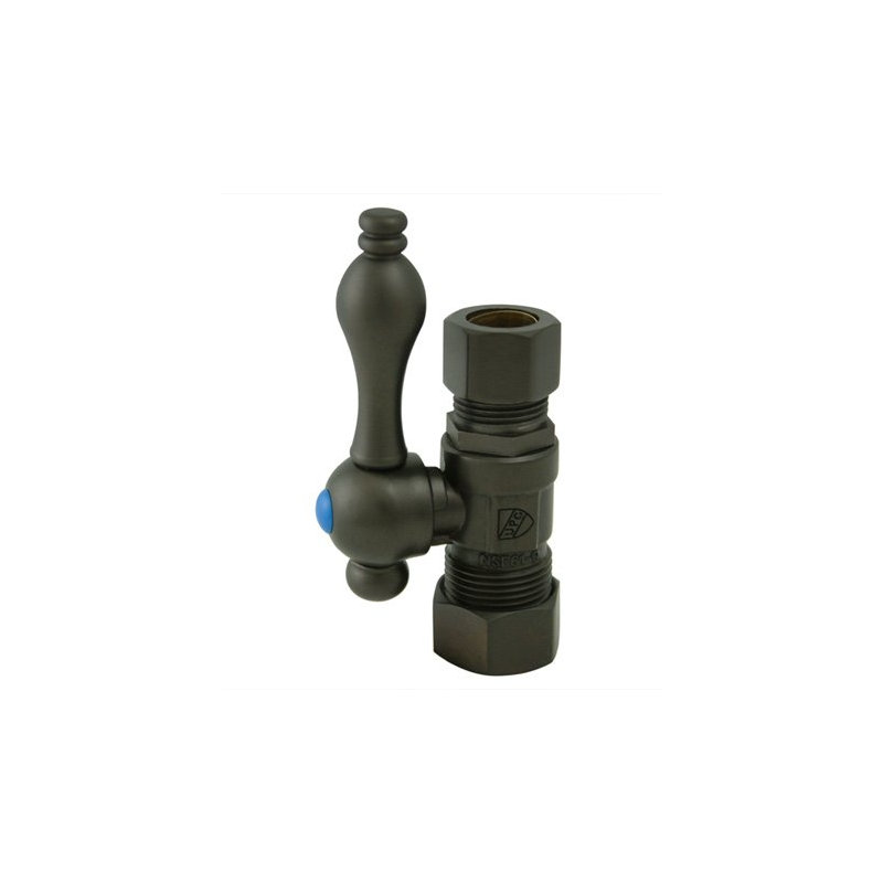 Quarter Single Hole Faucet Bathroom Faucet, Dark Bronze