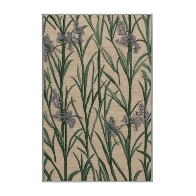 Washable Salsify Vegetables Area Rug