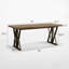 Metal Base Dining Table-1726927315