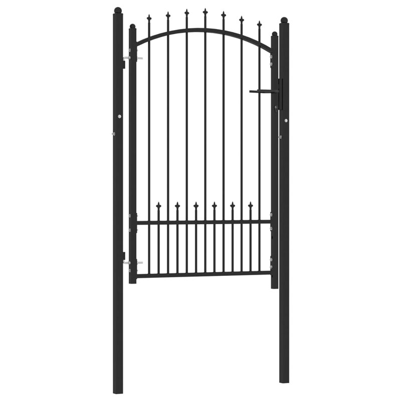 Netawaka 102 cm W Gate Fencing, Black, 150cm H x 102cm W