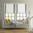 Sun Zero Olander Ribbon Border 100% Blackout Cordless Single Roman Shade-110886587-90869817