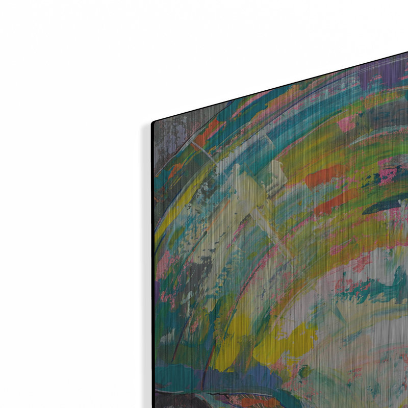 Mur en métal «Lilly Quahog» par Jeanette Vertentes Wrought Studio ™, H 12 po x l 12 po