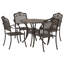 4 - Person Patio Dining Set Square Table-1675912305