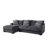 Hetman Upholstered L-Shaped Sectional-984817981