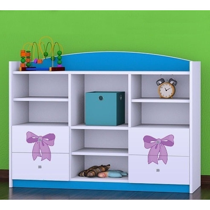 Rhys 92cm H X 129cm W Kids Cube, Blue