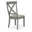 Magnifique siège gris rembourré avec chaises rembourrées 2 pièces