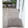 Tapis à poil long texturé tressé de couleur unie Well