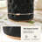 Venus Modern 19"W Tufted Ottoman with Storage and 360-degree Swivel Solid Wood Base-156161926