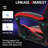 Ergonomic Gaming Chair Racing Style Office Chair, High-Back Computer Desk Chair with Adjustable Lumbar Support & Headrest, 360 Swivel Reclining PU Leather PC Gamer Chair for Adults,-64096085