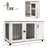 Versatile Dog Crate Side Table with Storage for Medium and Large Dogs
