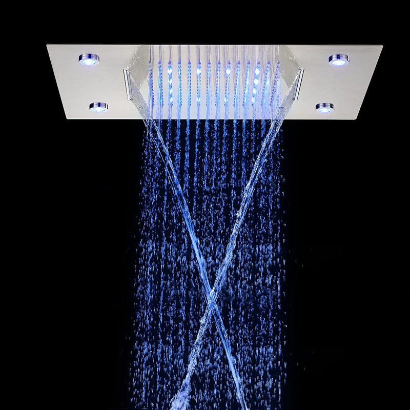 20"Shower Head Remote Control, Chrome
