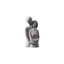 Modern Ceramic Hugging Couple Sculpture