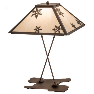 Rustic Lodge Table Lamp