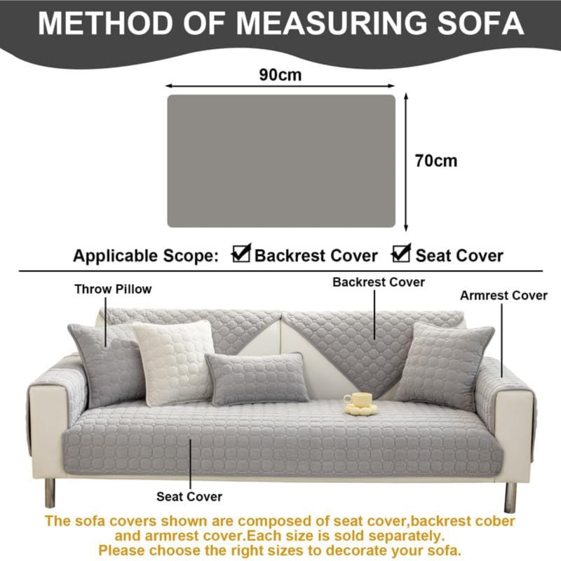 Simonette Outdoor Patio Sofa Cover, Soft Corduroy