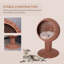 Elevated Cat Bed With Rotatable Egg Chair Pod, Cat Basket Bed With Thick Cushion