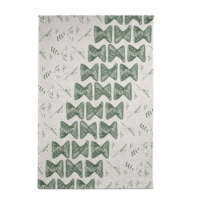 Chenille Geometric Indoor Rug