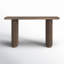 Console en bois massif Zigmund 55 po