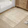 Luthien Elegant Vintage Floral Area Rug in Beige