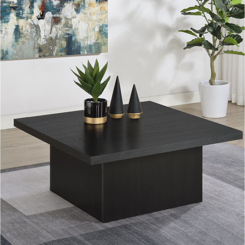 Table basse Artequent, Noir