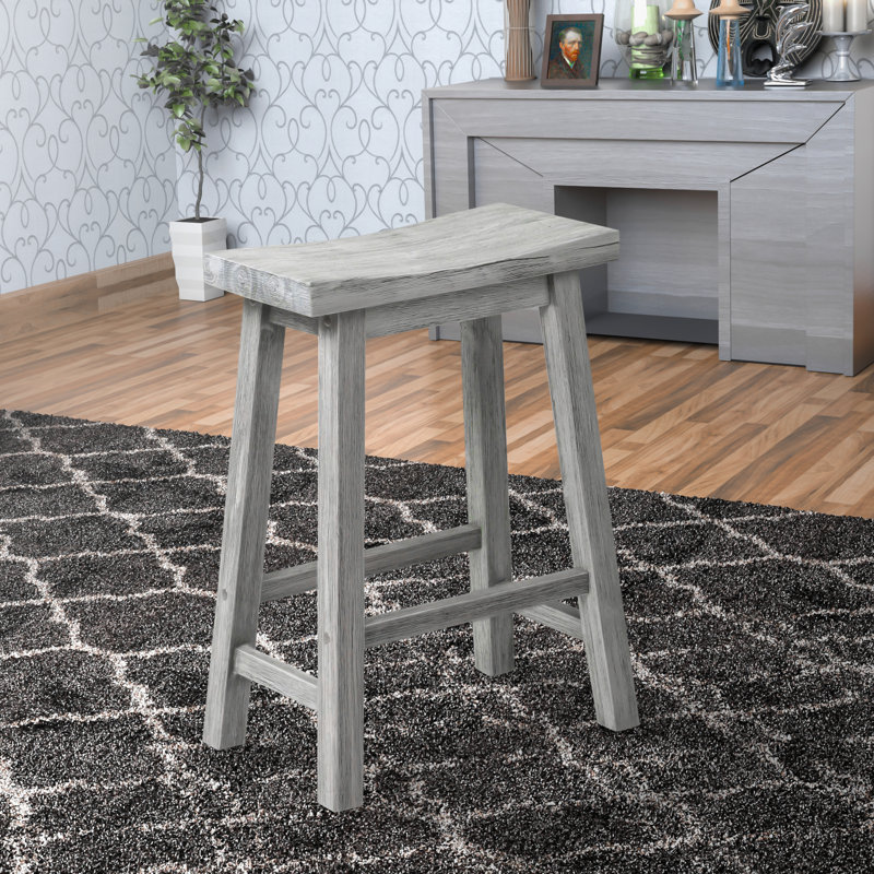 Kaileah Counter Stool, Gray, Counter Stool (24.5” Seat Height)