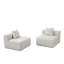 Canapé modulaire en chenille Boneless-1816312585