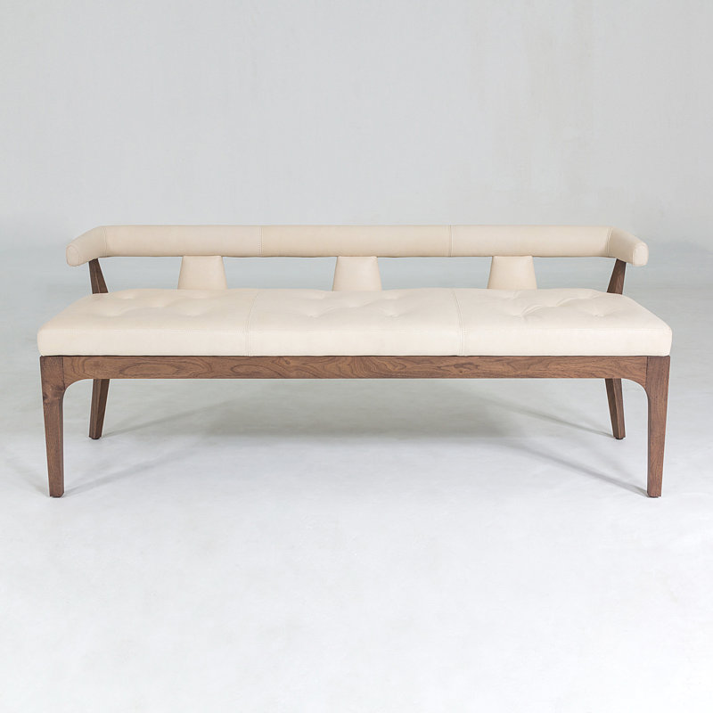Moderno Bench, Ivory