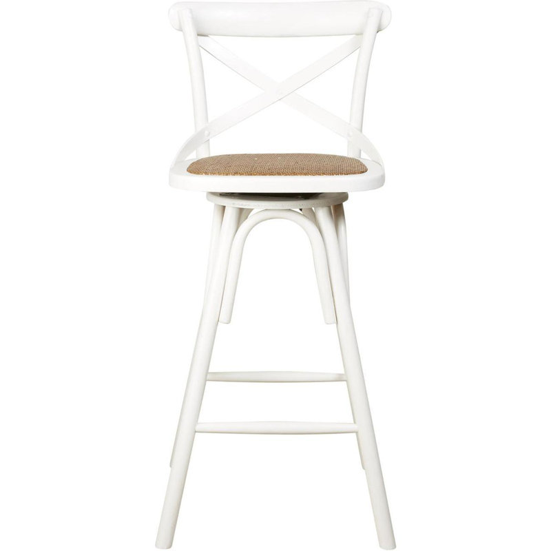 Jace Counter Stool, White