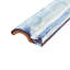 Antic Special 6" x 2" Glossy Ceramic Mudcap Tile Trim in Via Lactea