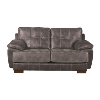 Hoppe 79'' Faux Leather Loveseat