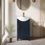 Meuble-lavabo simple 20 po avec plateau en céramique Boesch-2099605539