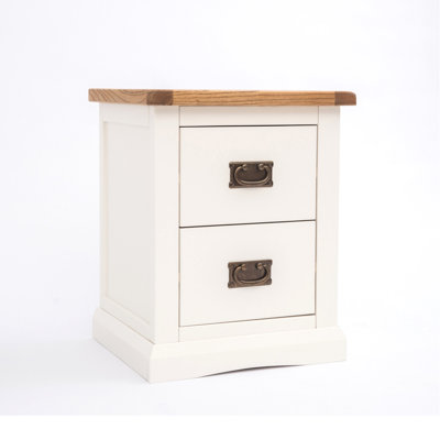 Abree 45cm W Plywood / Laminate Board Bedside Table