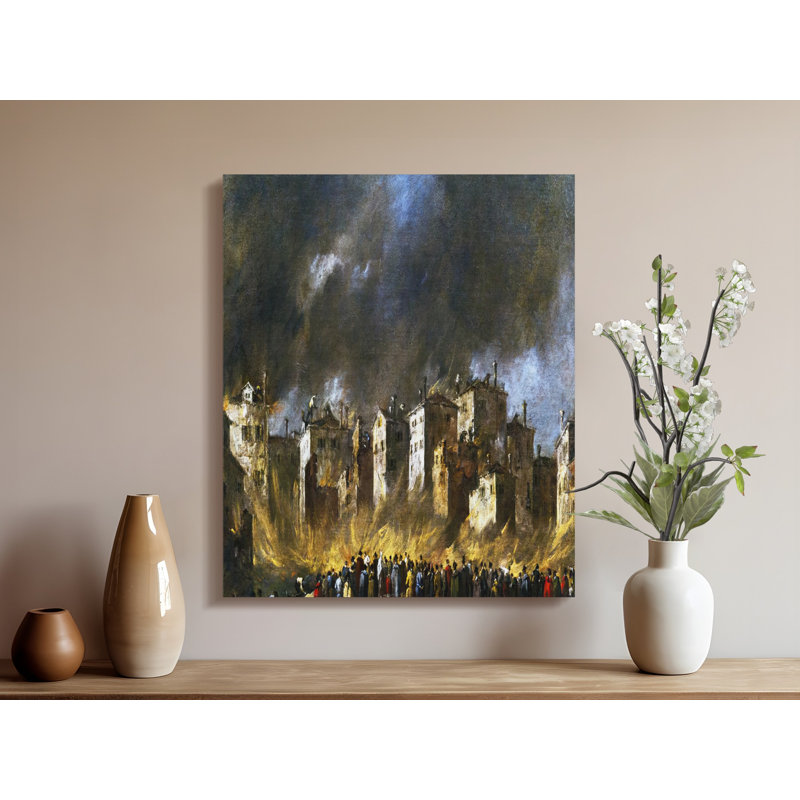 Goyette 1 Piece Wrapped Canvas Wall Art Set, 15x30