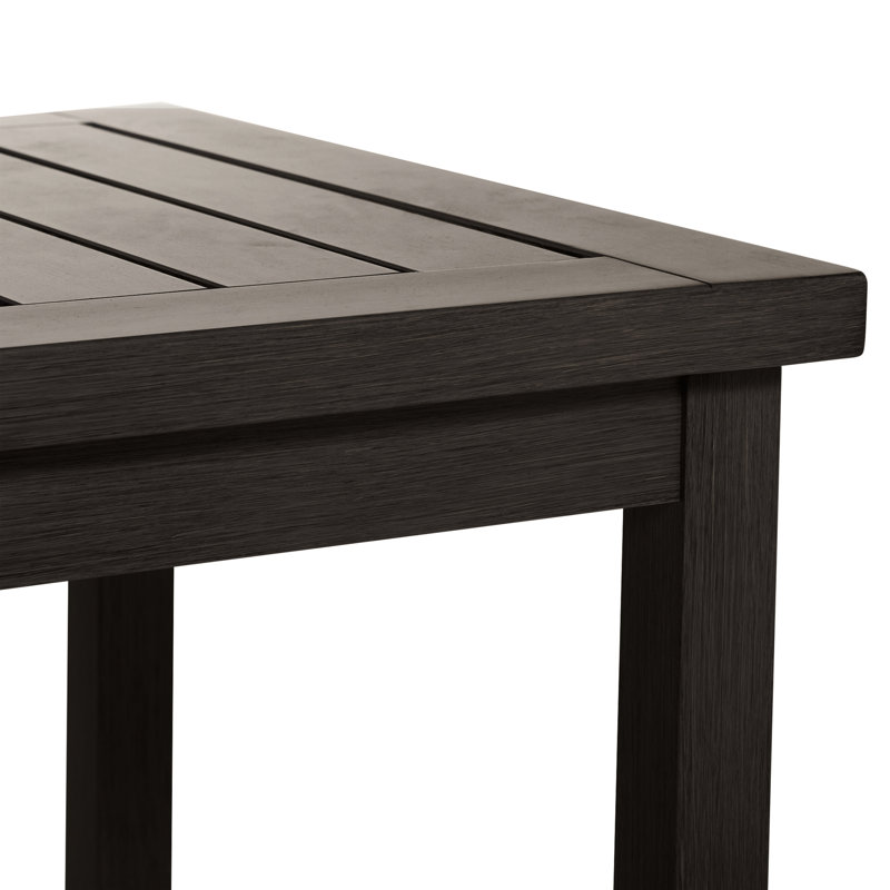 Club Aluminum Bar Table - Slate Gray, Slate Gray