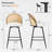 Arvon Swivel Upholstered Counter & Bar Stool-1900314052-1901705510-1905456801
