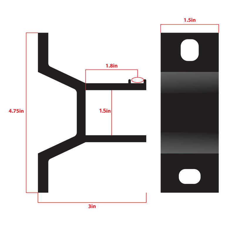 ALEKO Grey Metal Hardware for Awning