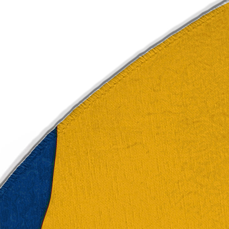 Frolic Sway Indoor And Outdoor Area Rug, Round 5'