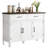 Buffet Cabinet Sideboard With Drawers, Shelves And Doors-1290426171-1302509530