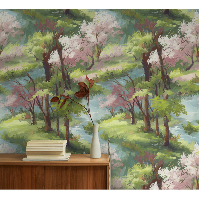 Papier peint amovible printemps