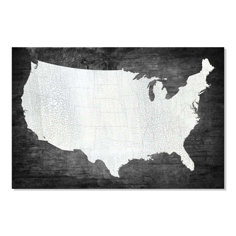 Murale america, Noir, l 96 po x L 144 po