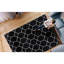 Tapis d'intérieur moderne à motif géométrique à motif de treillis-1699806839