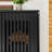 Sideboard Cabinet With 2 Outlet Holes, Buffet Cabinet With Storage, Black Storage Cabinet For Living Room, Entryway, Hallway, Dining Room, Kitchen-1400633497